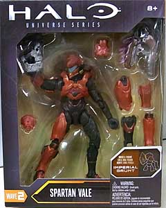 MATTEL HALO 6インチアクションフィギュア UNIVERSE SERIES WAVE 2 SPARTAN VALE [IMPERIAL GRUNT SERIES]